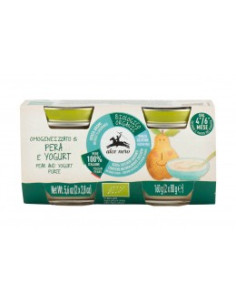 Био бебешко пюре – Круша и Кисело мляко – 2 х 80 г