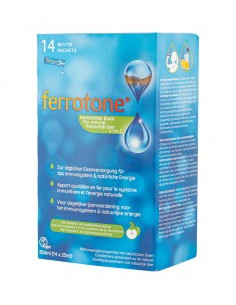 Течна хранителна добавка с желязо и вит. С - 25 мл 2