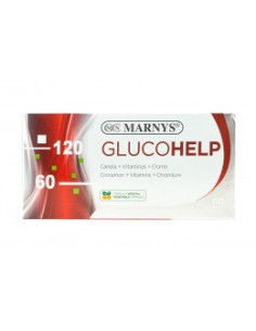 ГлюкоХелп - хранителна добавка за кръвна захар, Marnys, 60 капс