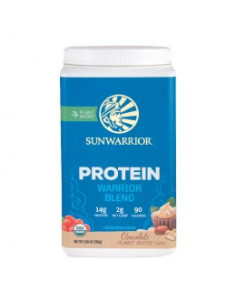 Протеин „Warrior Blend“ - Chocolate peanut butter - био, Sunwarrior, 750 г