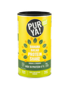 Микс за протеинов шейк Бананов хляб - био, PURYA!, 480 г