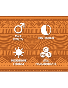 Микс от покълнали семена и зърнени култури Chieftain - био, Ancestral Superfoods, 10 г 2