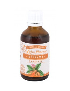 Тинктура от куркума , Lidia Pharma, 50 мл