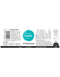 Органичен чесън 500 мг 2