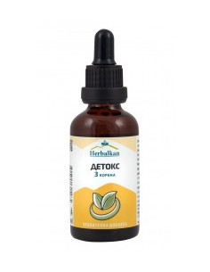 Тинктура Детокс 3 корена, Herbalkan, 50 мл