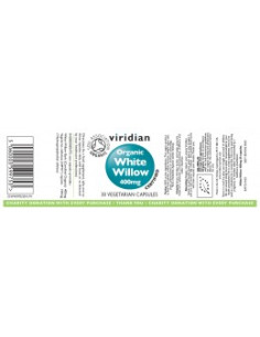 Органична бяла върба 400 мг - 30 капсули 2