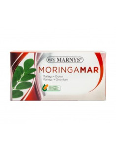 Моринга на прах + хром Moringamar, Marnys, 60 бр