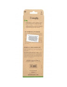 Дървена четка за коса с дървени бодли, XL, CasalFe, 1 бр 2