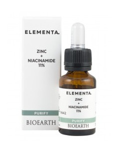 Концентриран разтвор на цинк и ниацинамид 11-, Bioearth, 15 мл