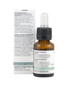 Концентриран разтвор на цинк и ниацинамид 11-, Bioearth, 15 мл 2