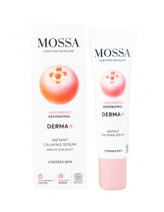 Успокояващ серум за лице Derma+, Mossa, 30 мл