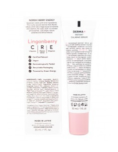 Успокояващ серум за лице Derma+, Mossa, 30 мл 2