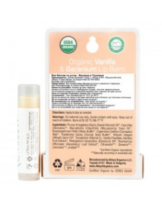 Балсам за устни Ванилия и гераниум - био, Alteya Organics, 4.5 г 2