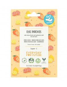 Маска за околоочния контур с цитруси Super C, Everyday for future, 3 бр