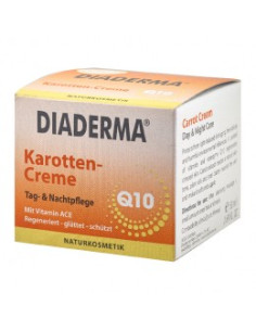 Крем за лице с екстракт от морков и коензим Q10, DIADERMA, 50 мл