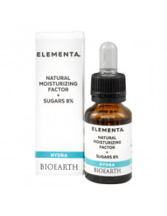 Овлажняващ серум с NMF и захари 8- - био, Bioearth, 15 мл