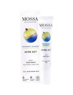Терапия за третиране на несъвършенства ACNE ACT - био, Mossa, 15 мл