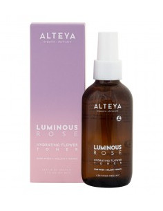 Овлажняващ тоник Luminous Rose - био, Alteya Organics, 120 мл