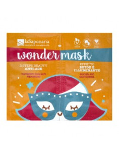 Анти-ейджинг маска за лице, 2 стъпки, La Saponaria, 1 бр