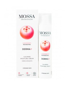 Успокояващ крем за лице Derma+, Mossa, 50 мл