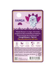 Балсам за устни Hamsa Lip Balm - колекция Happy Juju, Crazy rumors, 4.25 г 2