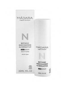 Серум за лице с растителна алтернатива на ниацинамид - био, Madara, 15 мл /30 мл