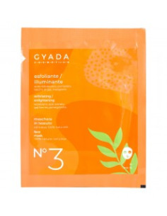 Лист-маска за лице - ексфолираща - №3, Gyada, 1 бр