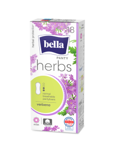 Ежедневни дамски превръзки Bella Herbs Verbena Deo Fresh 18бр