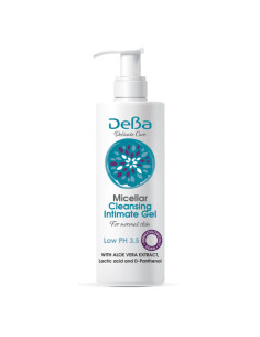 Deva Delicate Care Почистващ мицеларен интимен гел с алое вера и рН 3.5, 200 мл