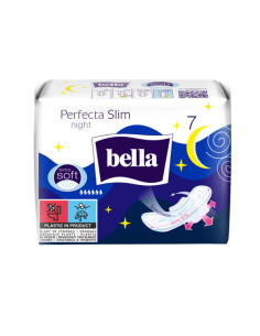 Нощни дамски превръзки Bella Perfecta Slim Night памук 7бр