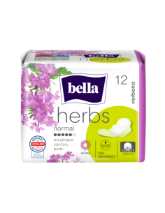 Дамски превръзки Bella Herbs Verbena Deo Fresh 12бр