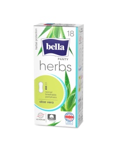 Ежедневни дамски превръзки Bella Herbs Aloe, 18бр.