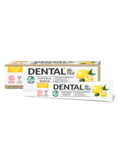 Избелваща паста за зъби с лимон Dental BioVital Natural White, 75мл