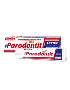 Dental Anti-Parodontit Профилактична паста за зъби със стягащ и успокояващ венците ефект 100 мл