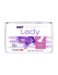 Урологични подложки за жени Seni Lady Super, 15бр