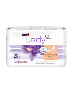 Урологични подложки за жени Seni Lady Slim Mini Plus, 20бр