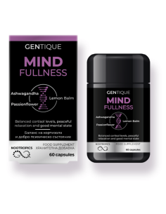 Хранителна добавка Gentique, Хармония с ума, 60 капсули