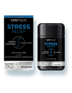 Хранителна добавка Gentique, Безпокойство, 60 капсули