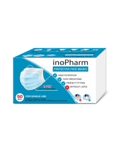 Предпазни маски InoPharm, кутия, 50 бр.