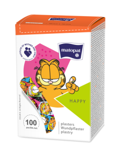 ПЛАСТИР HAPPY-100бр КУТИЯ 19/76