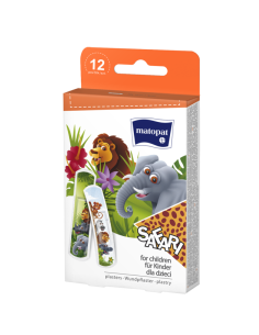 Пластир Matopat SAFARI, 12бр.