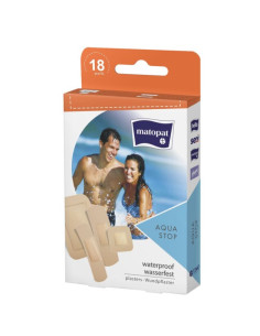 Пластир Matopat Aqua Stop, 18 бр.