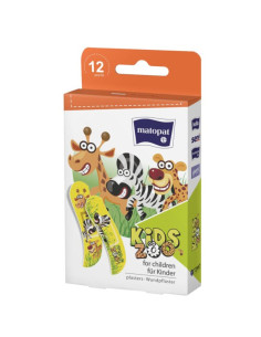 Пластир Matopat Zoo, детски, 12 бр.