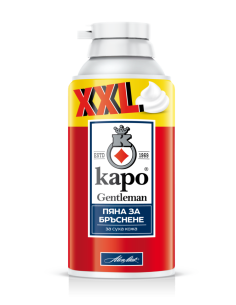 Пяна за бръснене за мъже Kapo Gentleman XXL, 300 мл