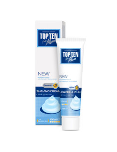 Top Ten for men Dynamic Calming Sense Крем за бръснене за мъже 100 мл