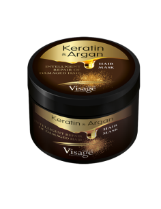 Маска Visage с кератин и арган, 500мл
