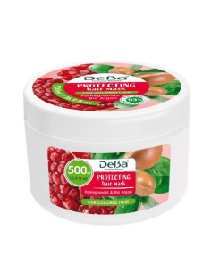 Маска за боядисана коса с нар и арган DeBa Natural Beauty, 500мл