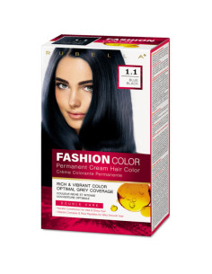 Боя за коса Fashion Color – Синьо черен