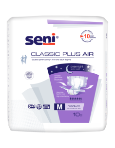Пелени за възрастни Seni Classic Plus Air, M, 10бр