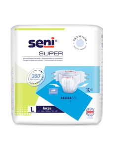 Универсални пелени за възрастни Seni Super L, 10бр